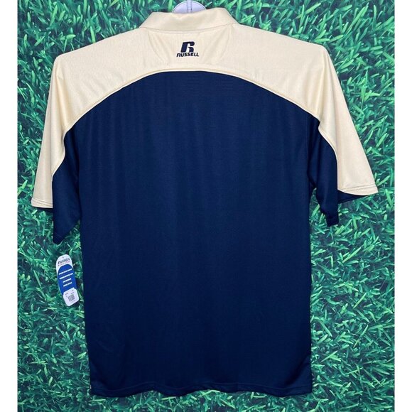 NWT Georgia Tech Yellow Jackets GT Letterwinners Club Polo Shirt XL Blue Gold - Picture 5 of 6
